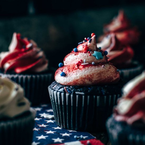 4TH OF JULY CUPCAKES