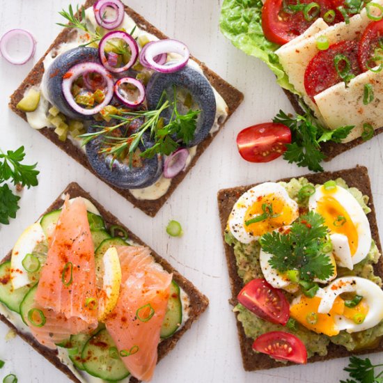 Open Faced Sandwiches – Smørrebrød