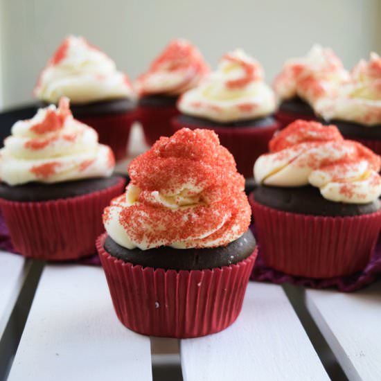 Beet Chocolate Cupcakes