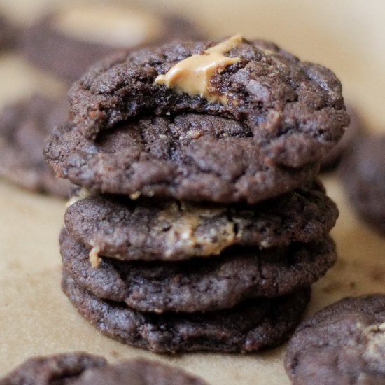 Dark Chocolate Peanut Butter Cookie