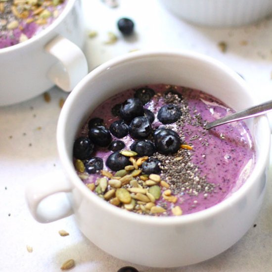 Blueberry Smoothie Bowls