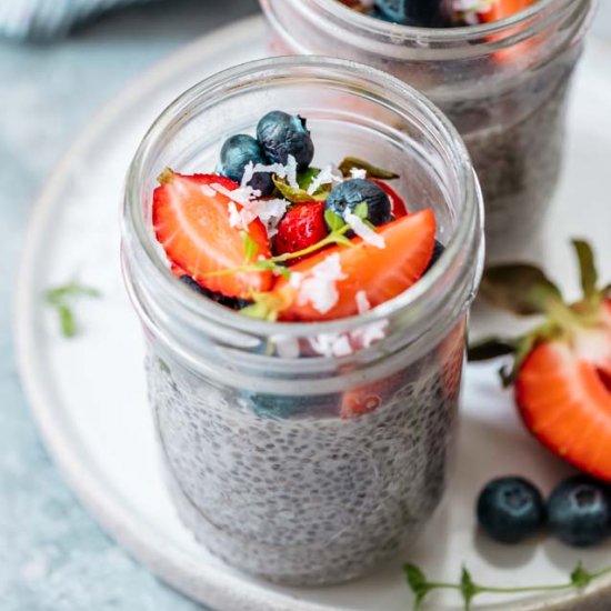 3-Ingredient Chia Pudding