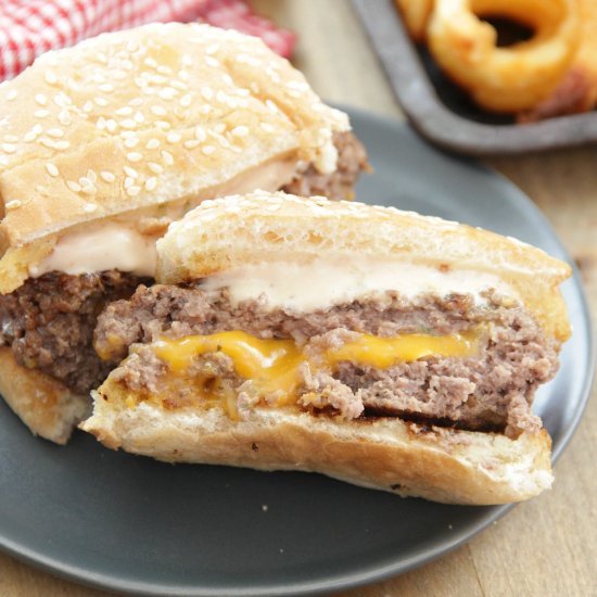 Juicy Lucy Ranch Burgers