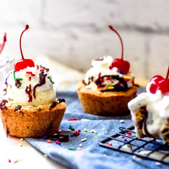 Cookie Cup Sundaes