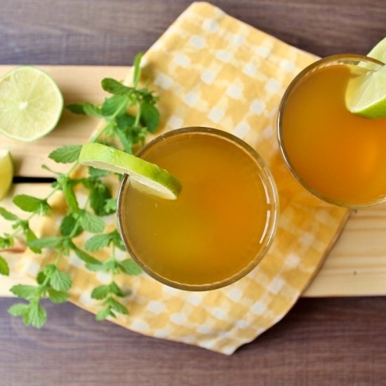 Lime-Mint Ice Tea