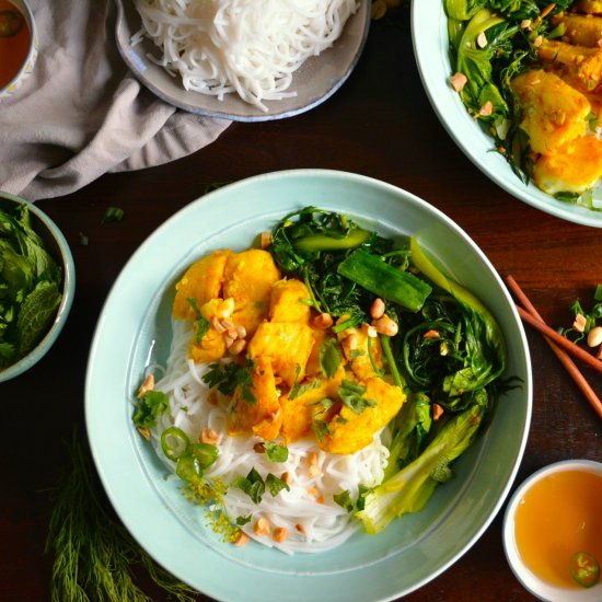 Vietnamese Fish with Turmeric &Dill