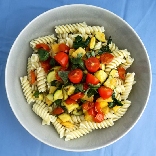 Fresh Vegetable Pineapple Pasta