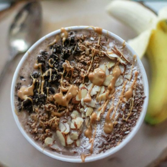 Espresso PB&C Smoothie Bowl