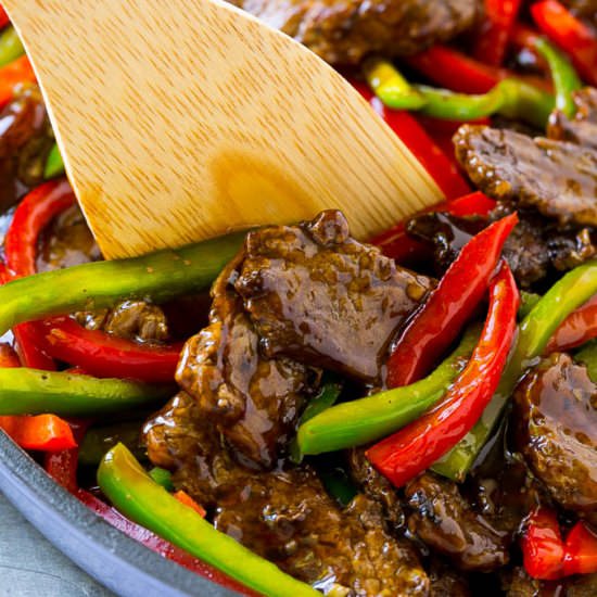 Pepper Steak Stir Fry