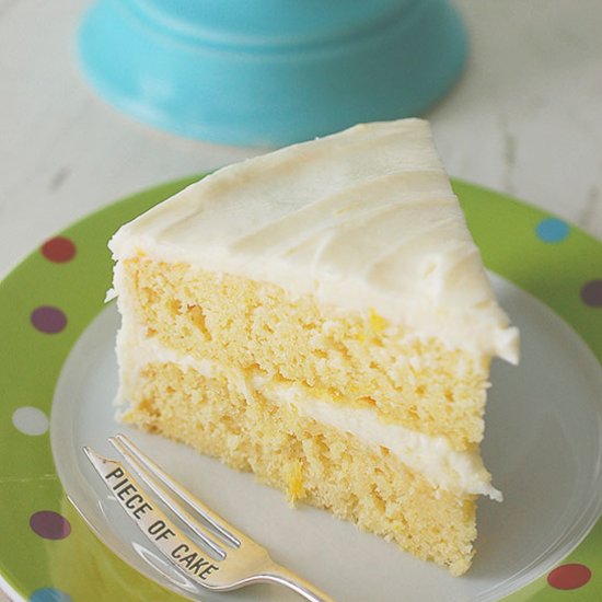 Luscious lemon cake