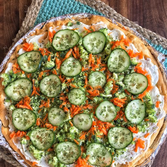 Veggie Pizza Appetizer