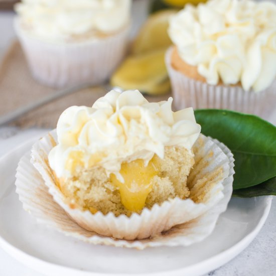 Lemon Curd Cupcakes