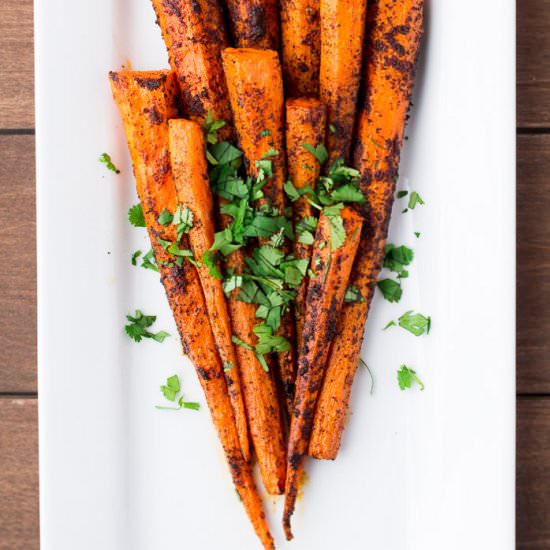 Roasted Chili Carrots