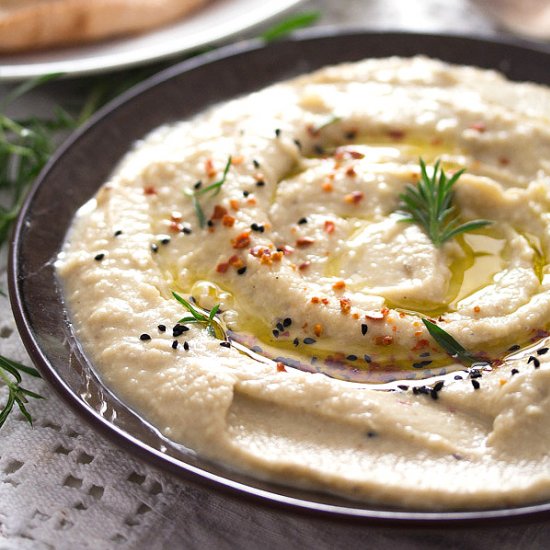 Fava Bean Dip or Puree with Cumin