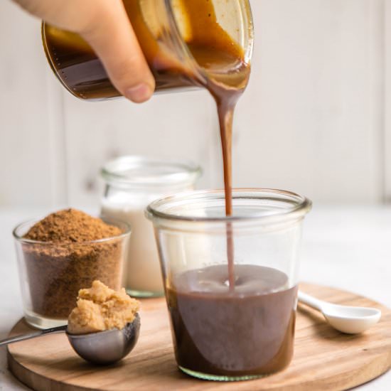 3 Ingredient Salted Caramel Sauce