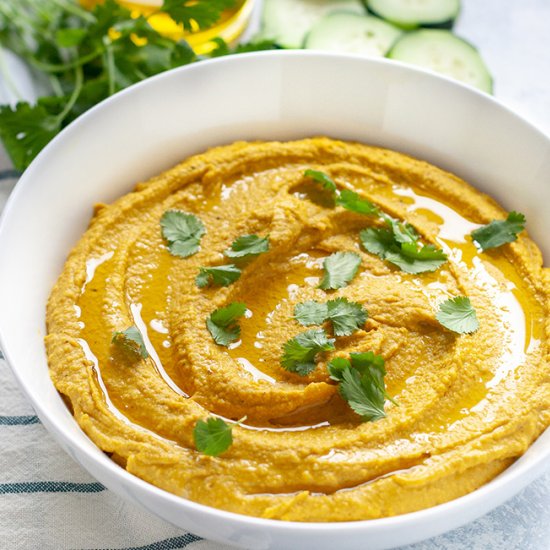 Spicy Curry Hummus