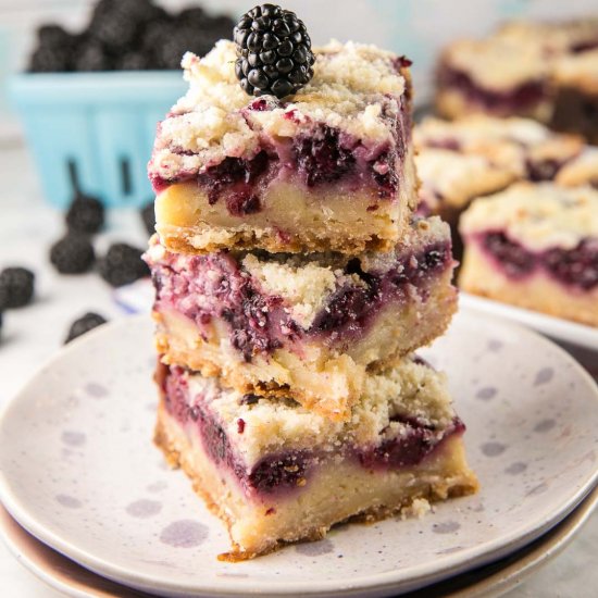 Blackberry Pie Bars