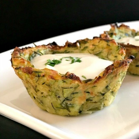 Baked Zucchini Bites