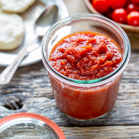 Spicy Summer Tomato Jam