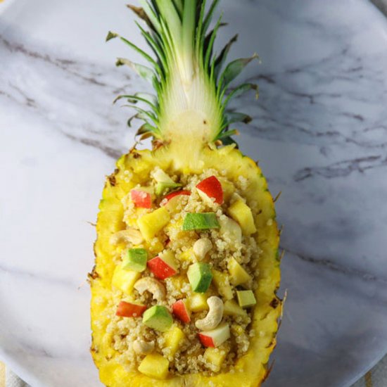 Pineapple Quinoa Citrus Salad