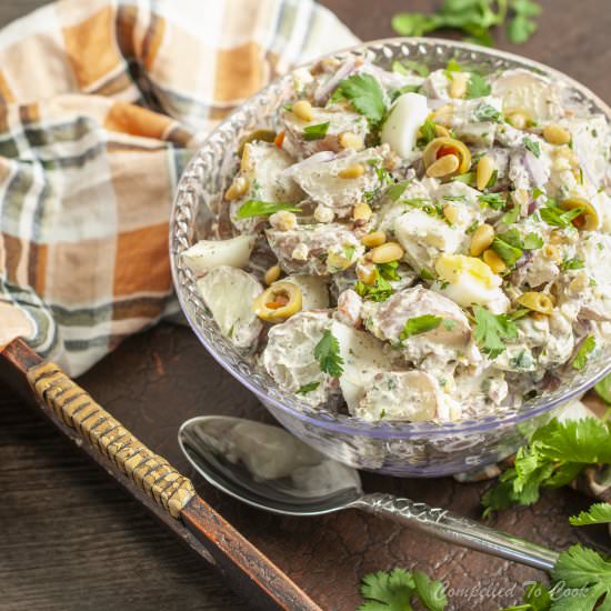 Zahtar Potato Salad