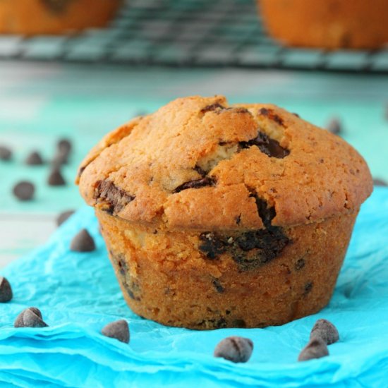 Vegan Chocolate Chip Muffins