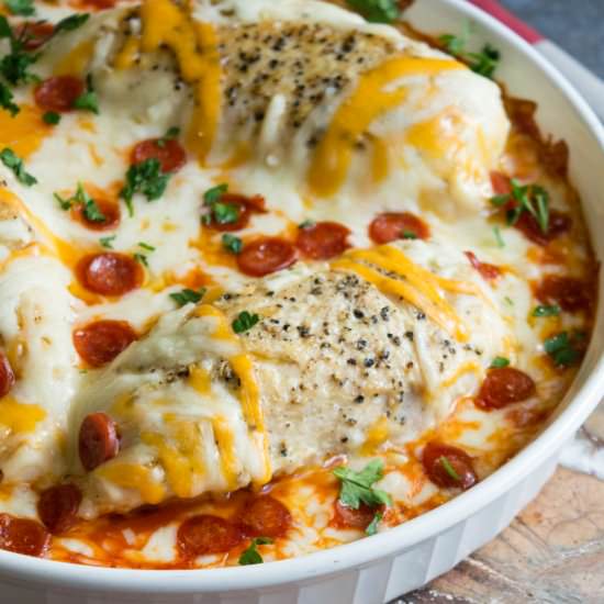 Pizza Chicken Bake