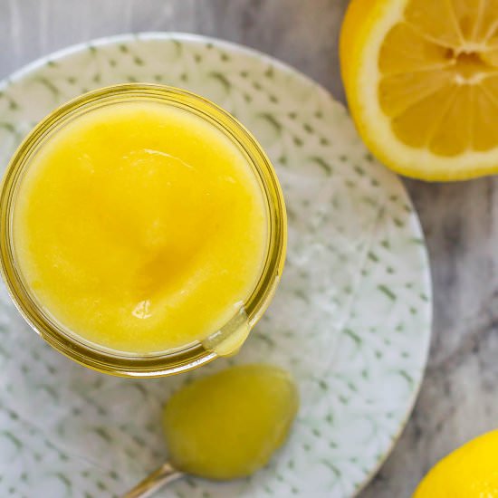 Homemade Lemon Curd (Instant Pot)