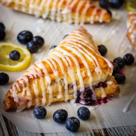 Lemon Blueberry Turnovers