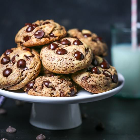 Olive Oil Chocolate Chip Cookies