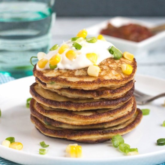 Mashed Potato & Corn Pancakes