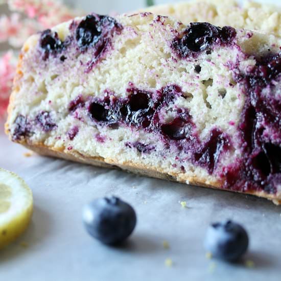 Lemon Blueberry Buttermilk Loaf