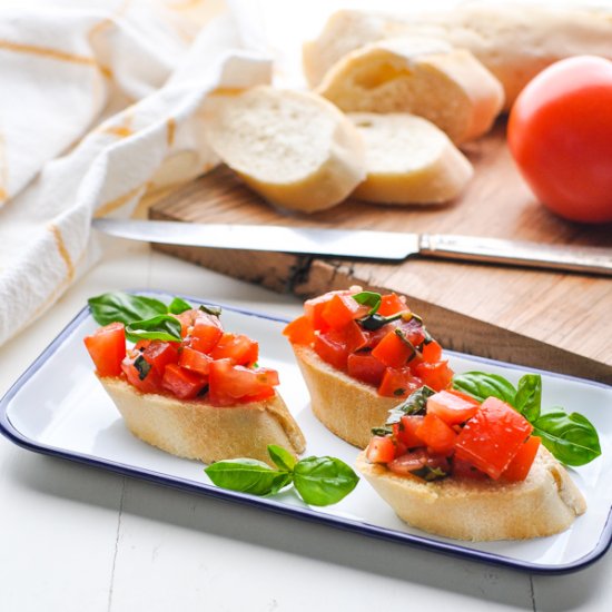 Fresh Tomato Bruschetta