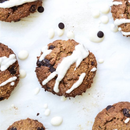 Chocolate Banana Muffin-Cookies