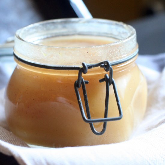 Homemade applesauce