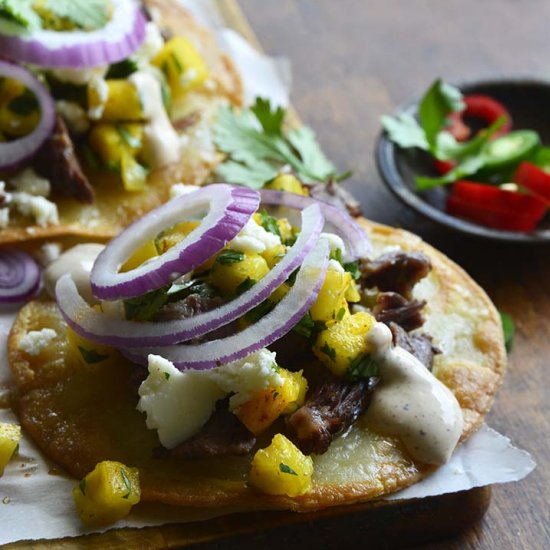 Short Rib Tostadas