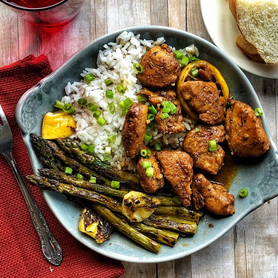 New Orleans-Style BBQ Chicken