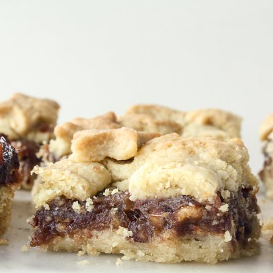 Date and Walnut Shortbread