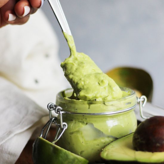 Mayo-free Avocado Dressing