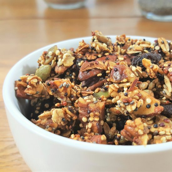 Crunchy Quinoa Granola