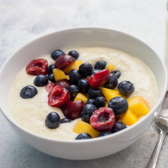 Fruit Tapioca Pudding