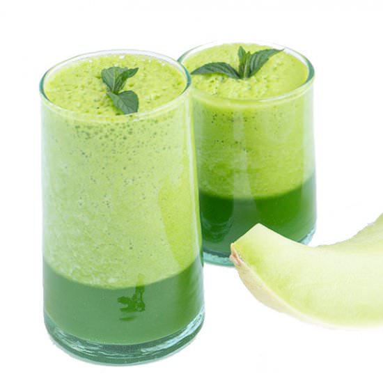 Sweet Melon Juice Smoothie