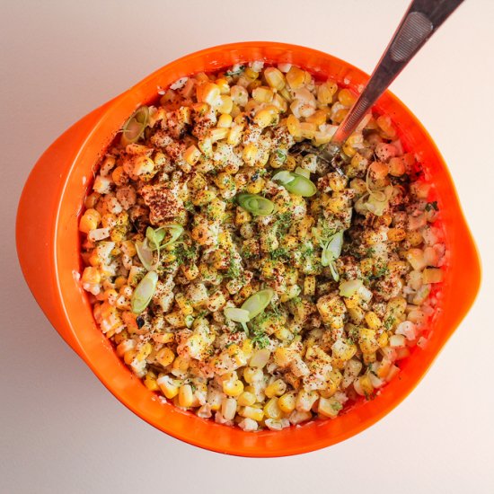 Grilled Mexican Street Corn Salad