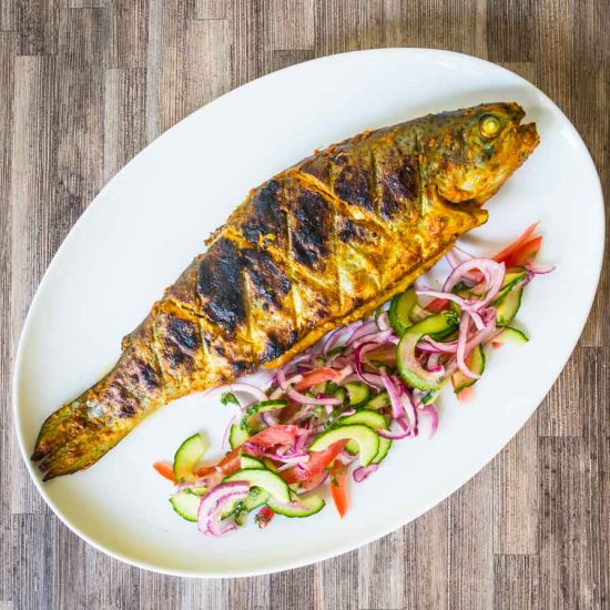 BBQ Tandoori Fish