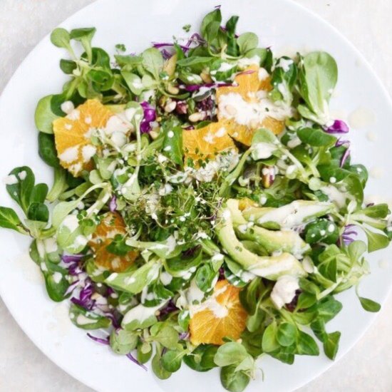 Valerian Citrus Salad