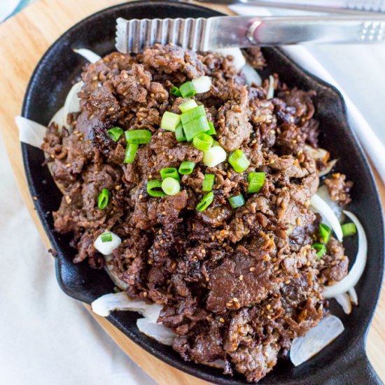 Bulgogi – Korean BBQ Beef