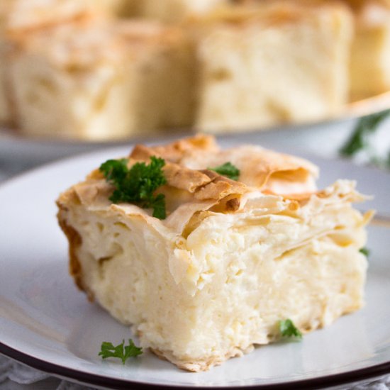 Gibanica – Serbian Cheese Pie