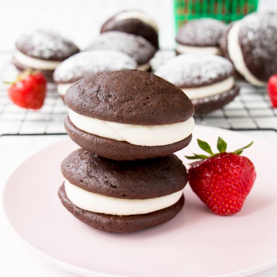 Chocolate Whoopie Pies