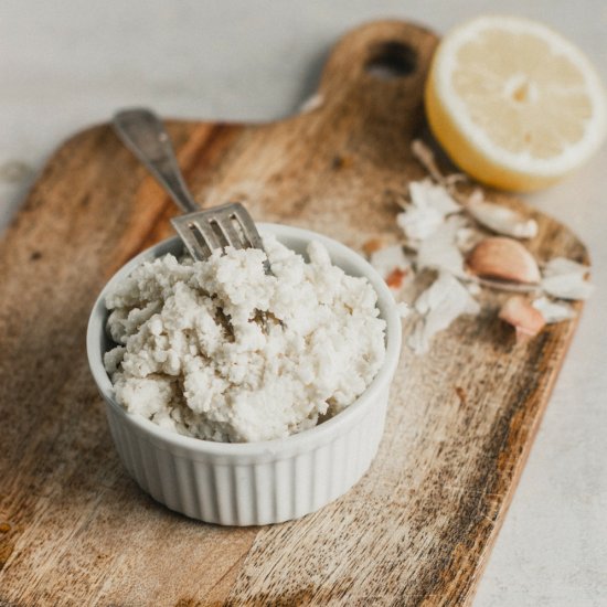 Almond Macadamia Ricotta Cheese