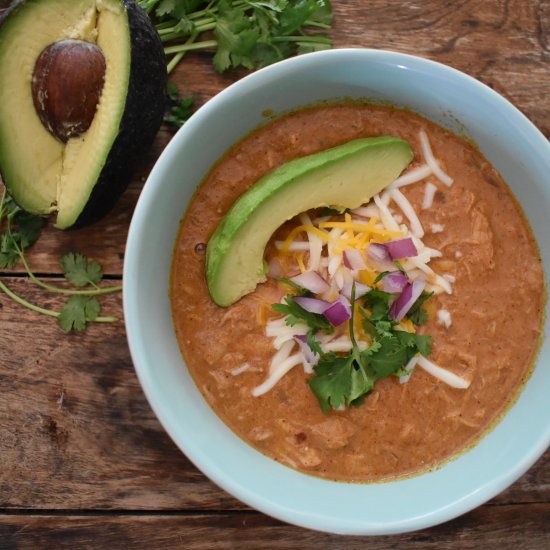 Super Easy Keto Chicken Chili